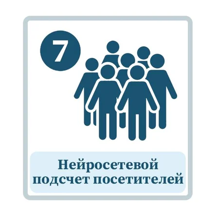 Нейросетевой подсчет посетителей