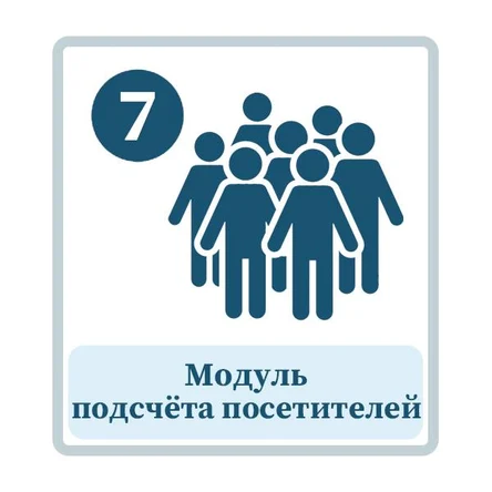 Модуль подсчёта посетителей