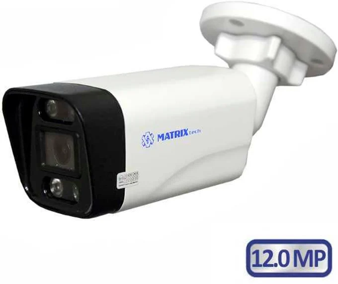 Широкоугольная уличная камера 12 Мп